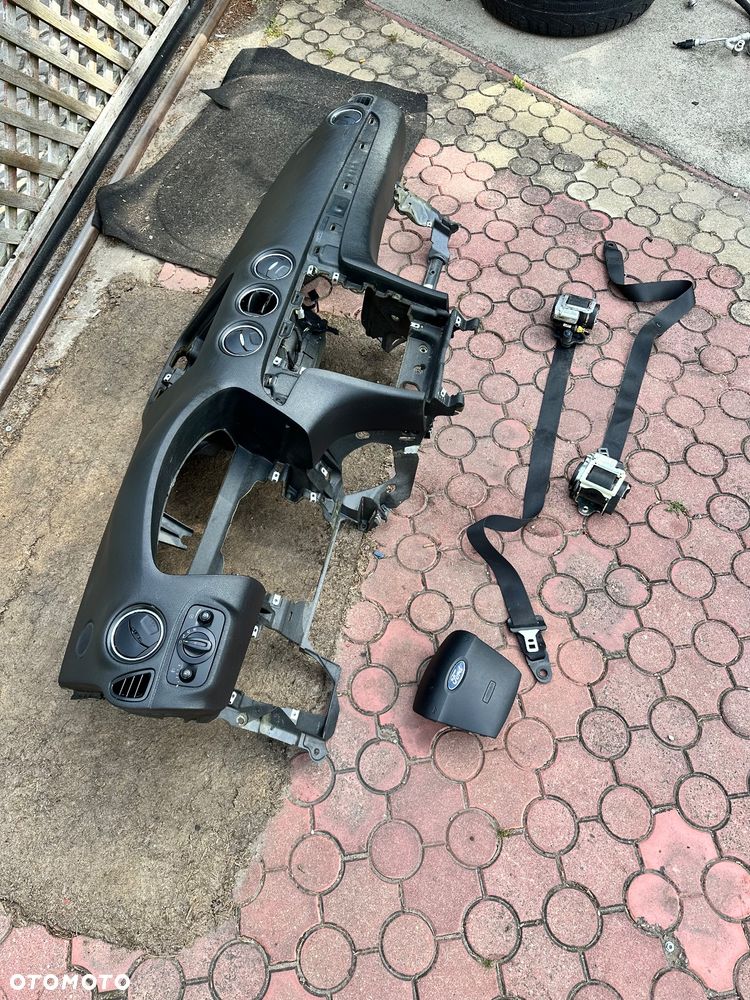 Konsola Airbag Pasy Ford S-max mk1 Demontaż cały komplet - 5