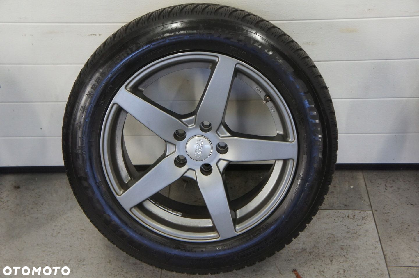 NR 406 Koła Zimowe Alufelgi AUDI A6 225/55/17 Dunlop ok. 7mm - 3