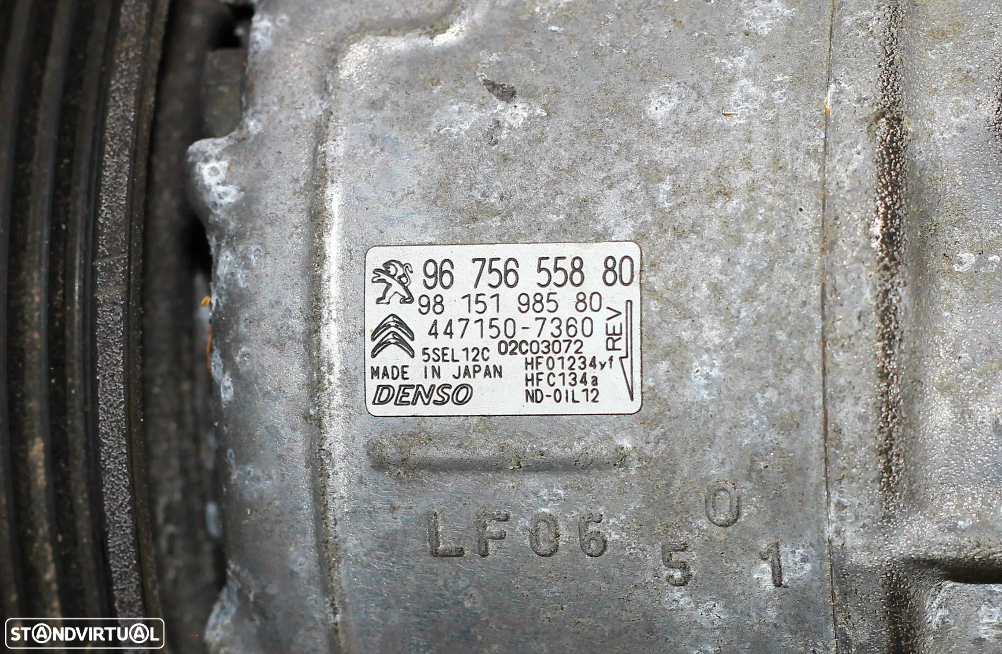 COMPRESSOR AC PEUGEOT 208 - 4