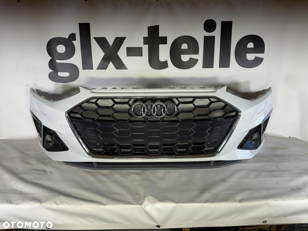 Audi A4 B9 LIFT S Line Zderzak Przód Przedni PDC LS9R Sprysk 8W0807437AQ - 1