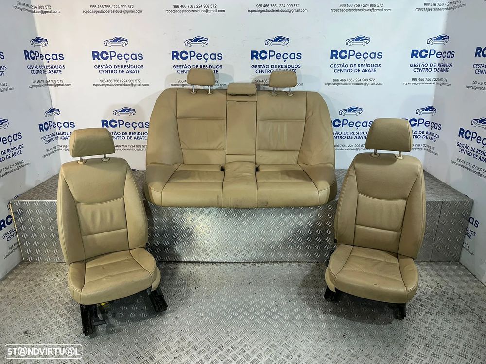 .Conjunto Bancos Pele Manuais BMW E90 Original