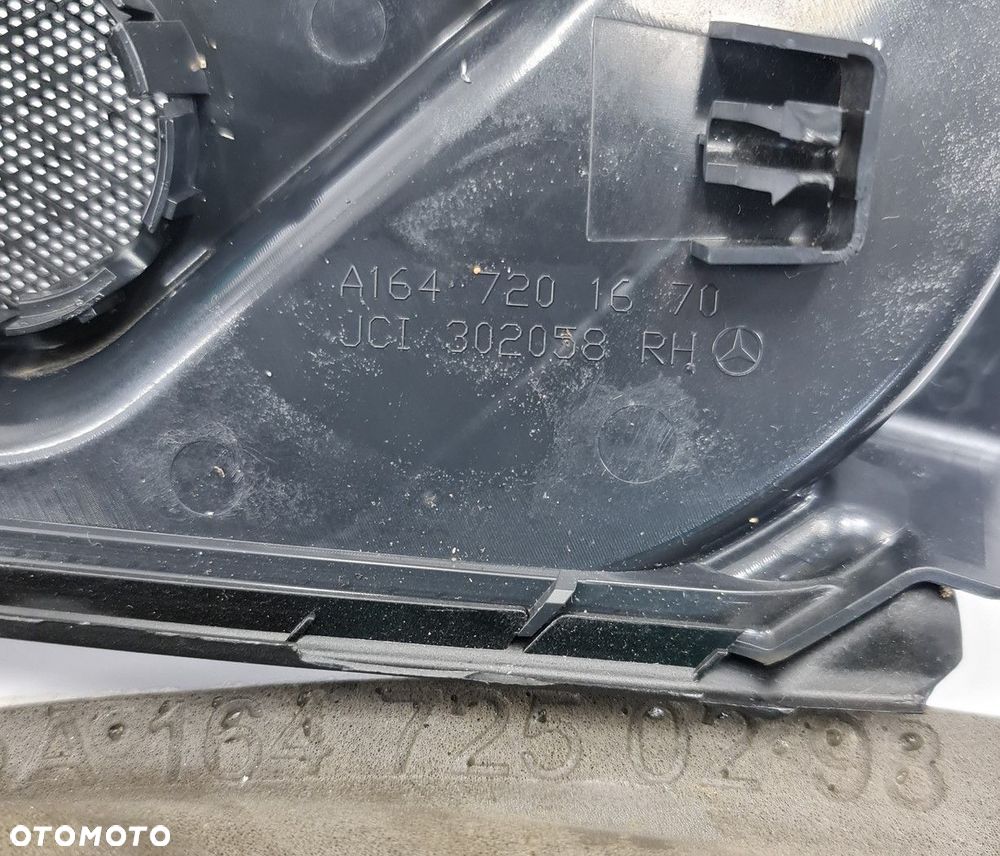 TRÓJKĄT OSŁONA LUSTERKA PRAWA MERCEDES ML W164 - 5