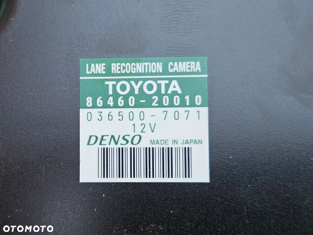 Toyota Avensis T27 kamera przód przednia 86460-20010 - 4