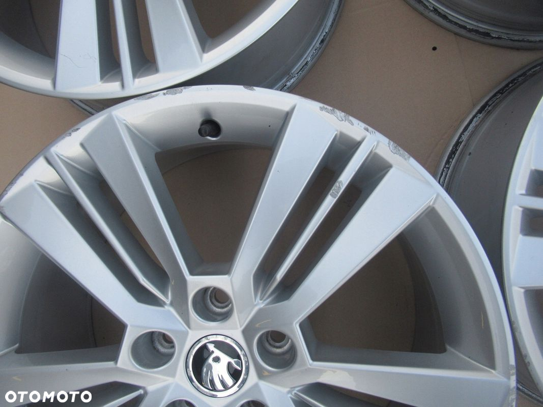ALUFELGI 4szt R18 SKODA YETI,OCTAVIA ,SUPER B,VW GOLF,PASSAT,AUDI,SEAT - 8
