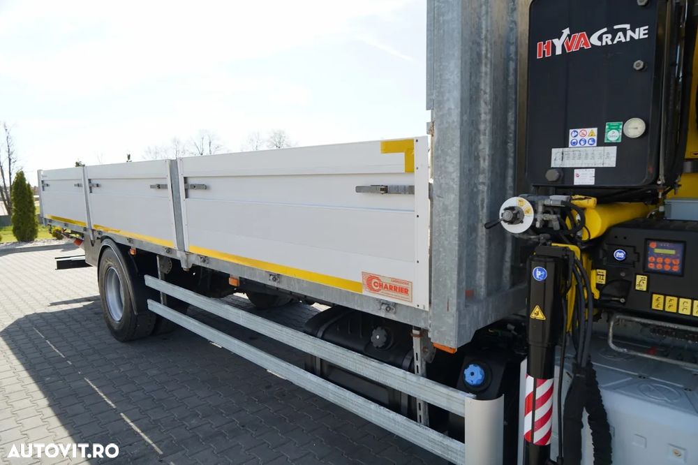 Volvo FL 280 / 4X2 / CAROSERIE 7,3 M / HYVA DRIVE / PILOT / FURCĂ PENTRU PALEȚI / ROTATOR / EURO 6 - 20