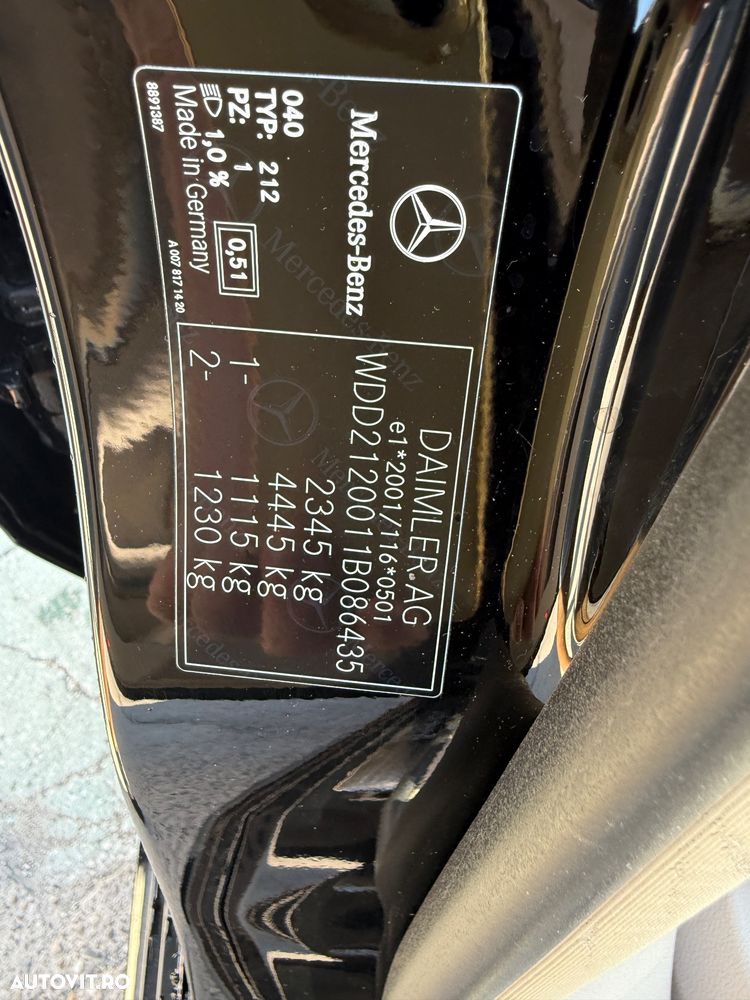 Mercedes-Benz E 220 CDI BlueEfficiency Aut. - 17