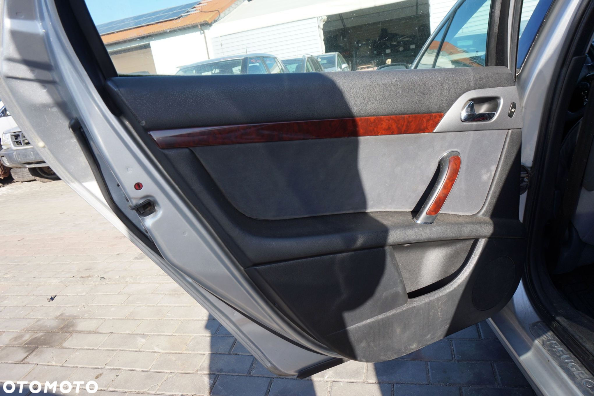 DRZWI TYLNE LEWE 407 SW KOMBI EZRC  SREBRNY PEUGEOT 2004-2007 - 9