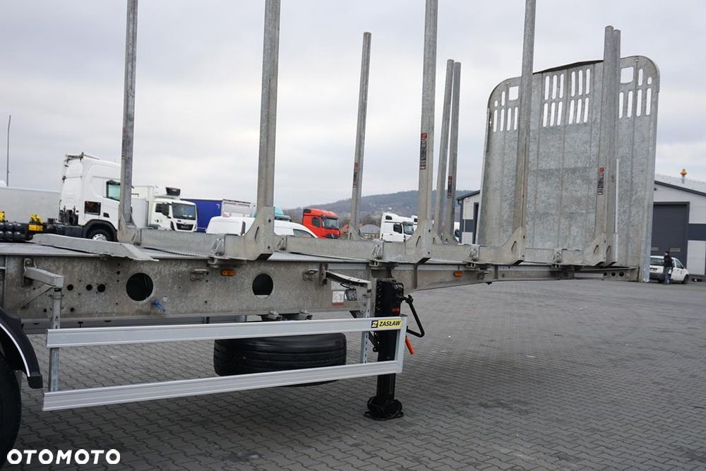 Zaslaw / KŁONICOWA / DO DREWNA / WAGA 6 400 KG / OŚ PODNOSZONA - 14