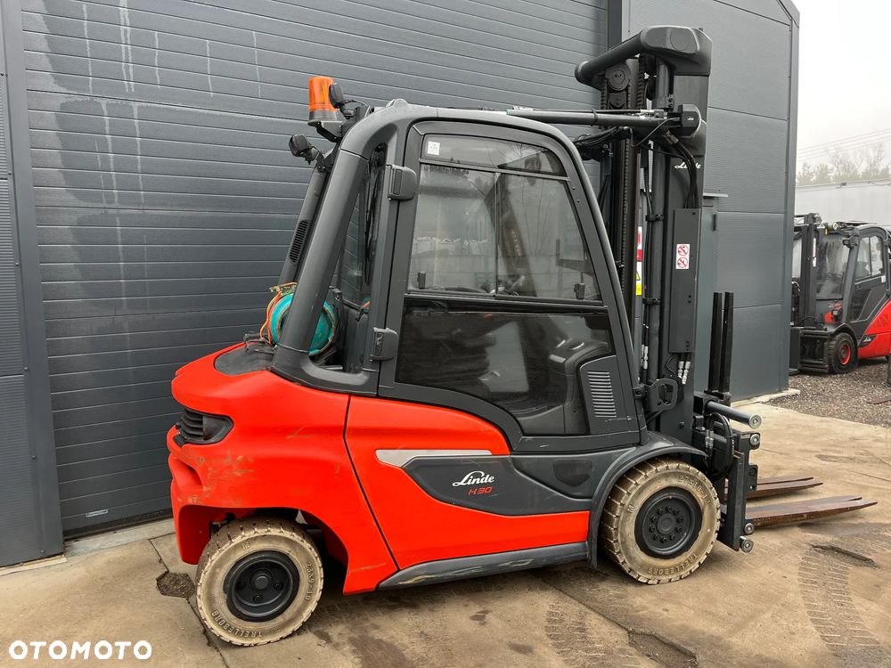 Linde H30 H25 H35 Gaz LPG Paletyzer na 2 palety, pełna kabina - 1