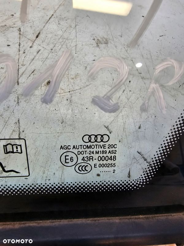 SZYBA KAROSERYJNA AUDI A4 B8 8K5 SEDAN CHROM PRAWY TYŁ 2012R ORYGINAŁ ! - 4