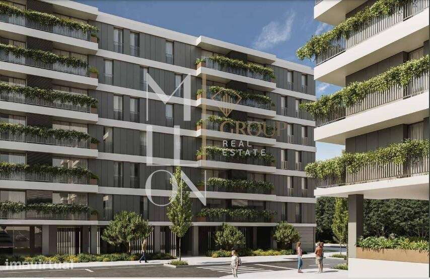 T3 Empreendimento Oporto Plaza com terraço e lugar de garagem - Grande imagem: 4/12