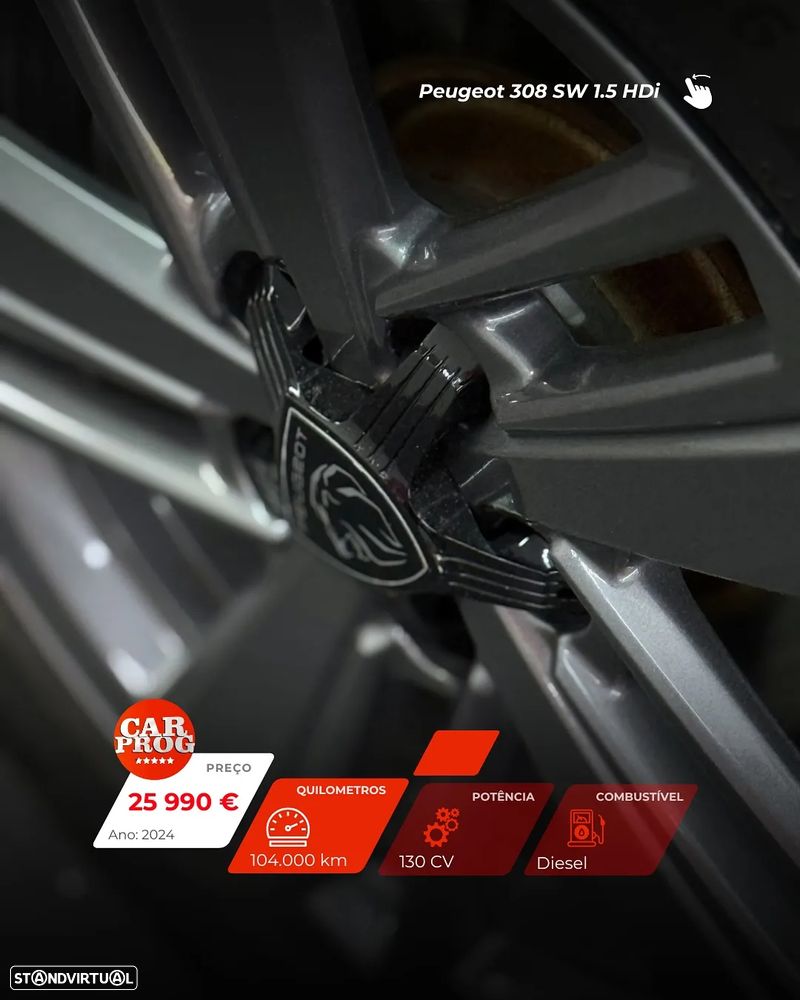 Peugeot 308 SW 1.5 BlueHDi Active Pack EAT8 - 11