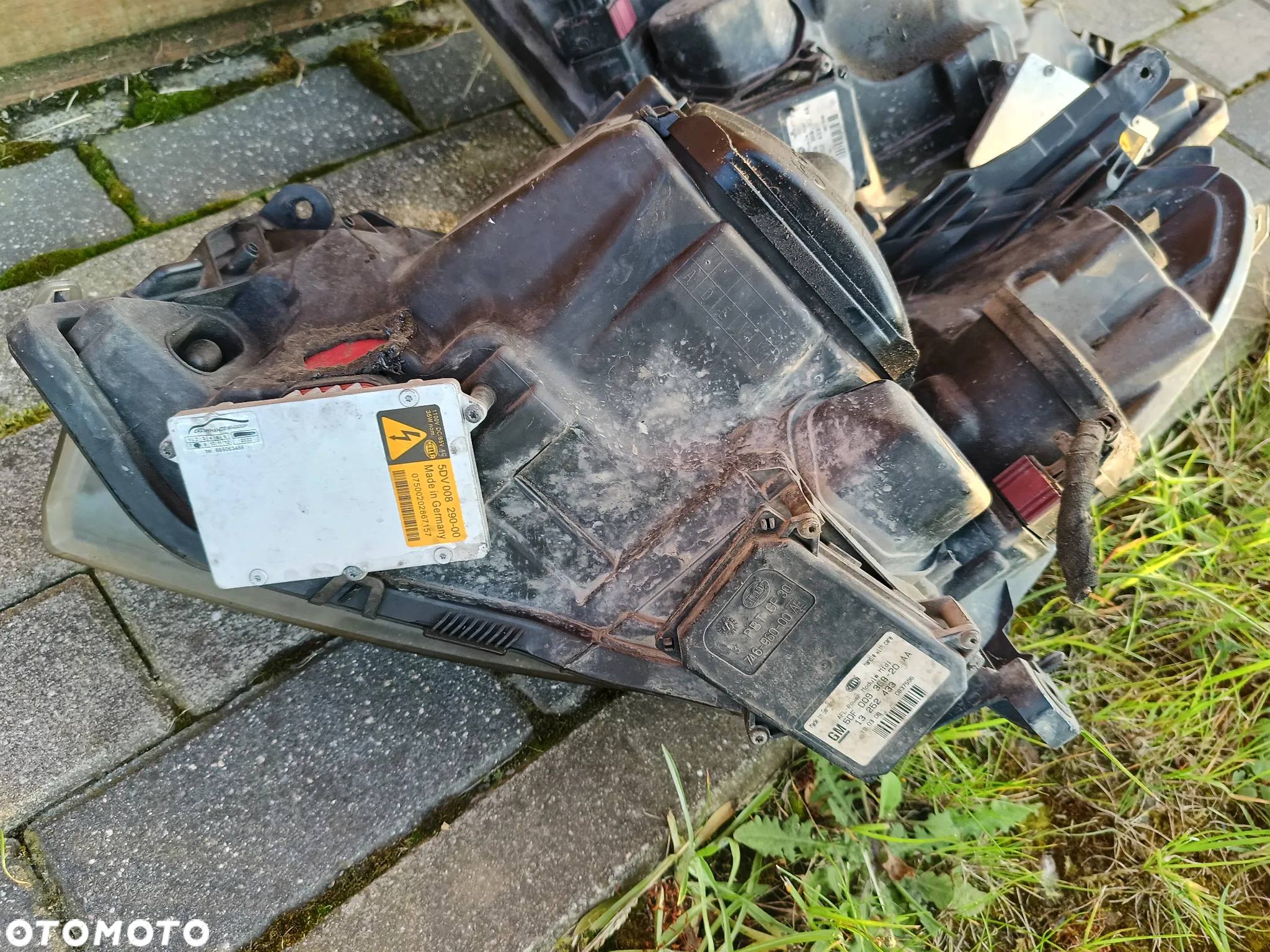 Lampa Opel Astra H III lewy prawy przód Bi-Xenon skrętny kompletna - 6