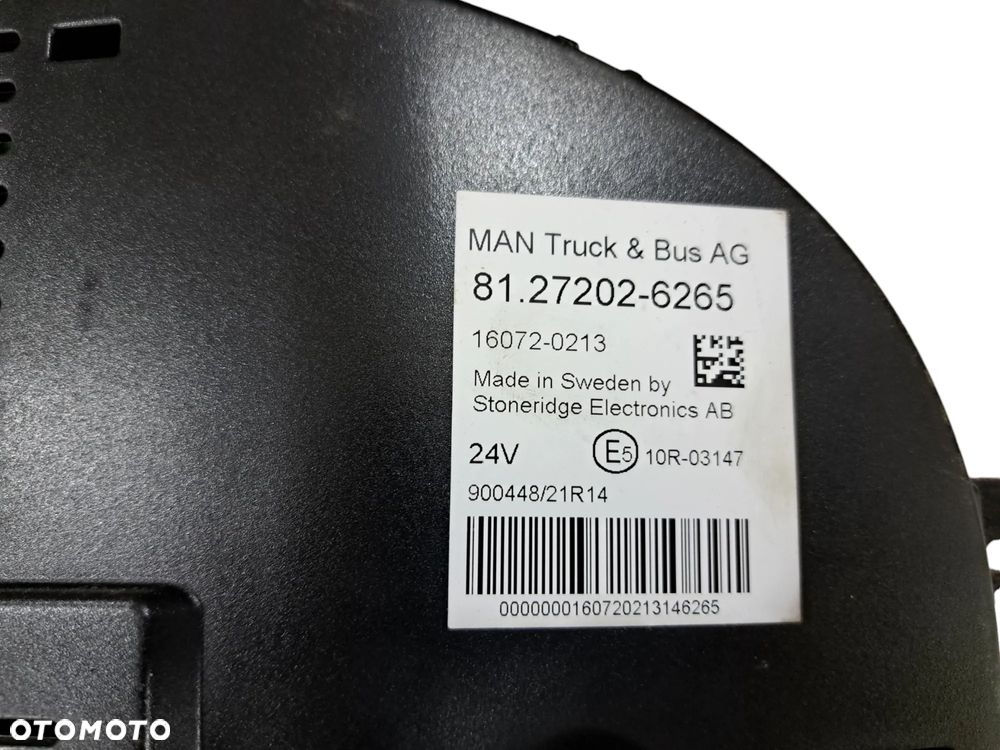 LICZNIK ZEGAR MAN TGX TGS 81272026265 - 3