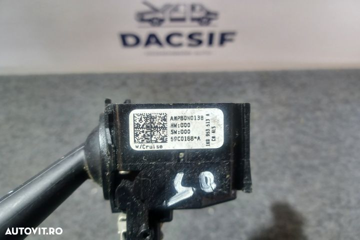 Maneta semnalizare cu tempomat 1K0953513A Volkswagen VW Golf 5 [2003 - 3