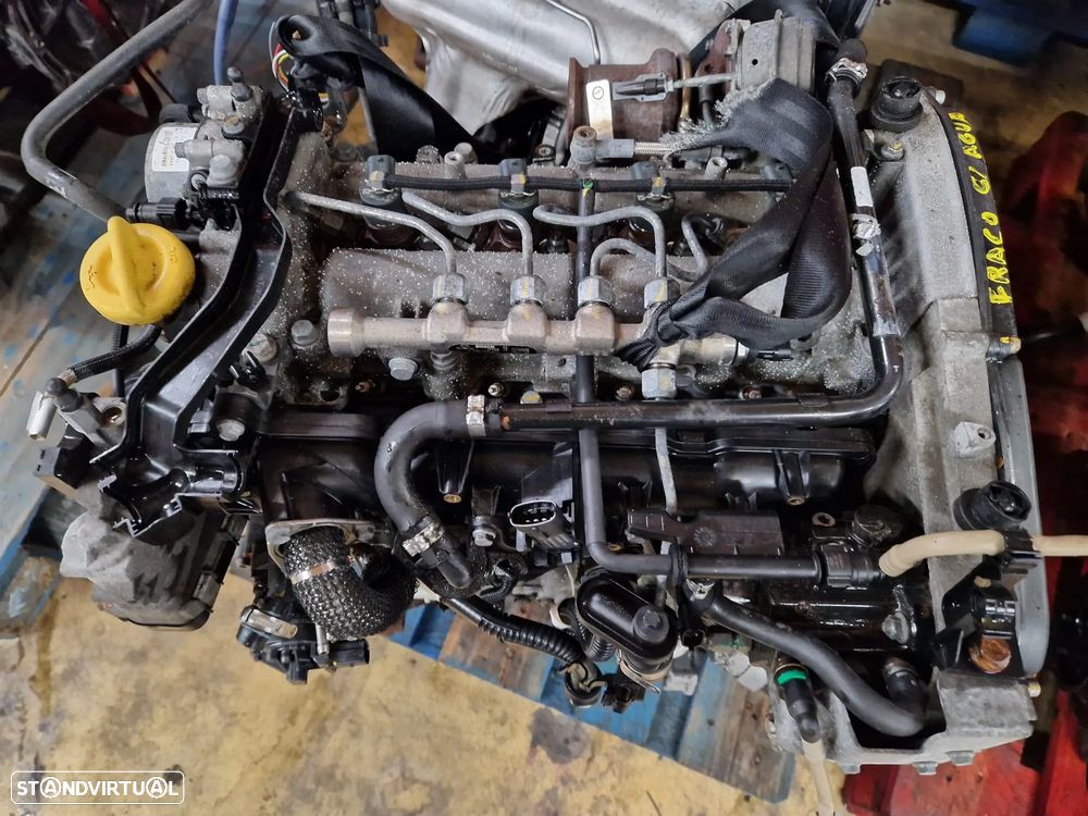 Motor usado para peças reparaçao 198A3000 FIAT BRAVO II 1.6 JTDM 105CV DOBLO LINEA - 2