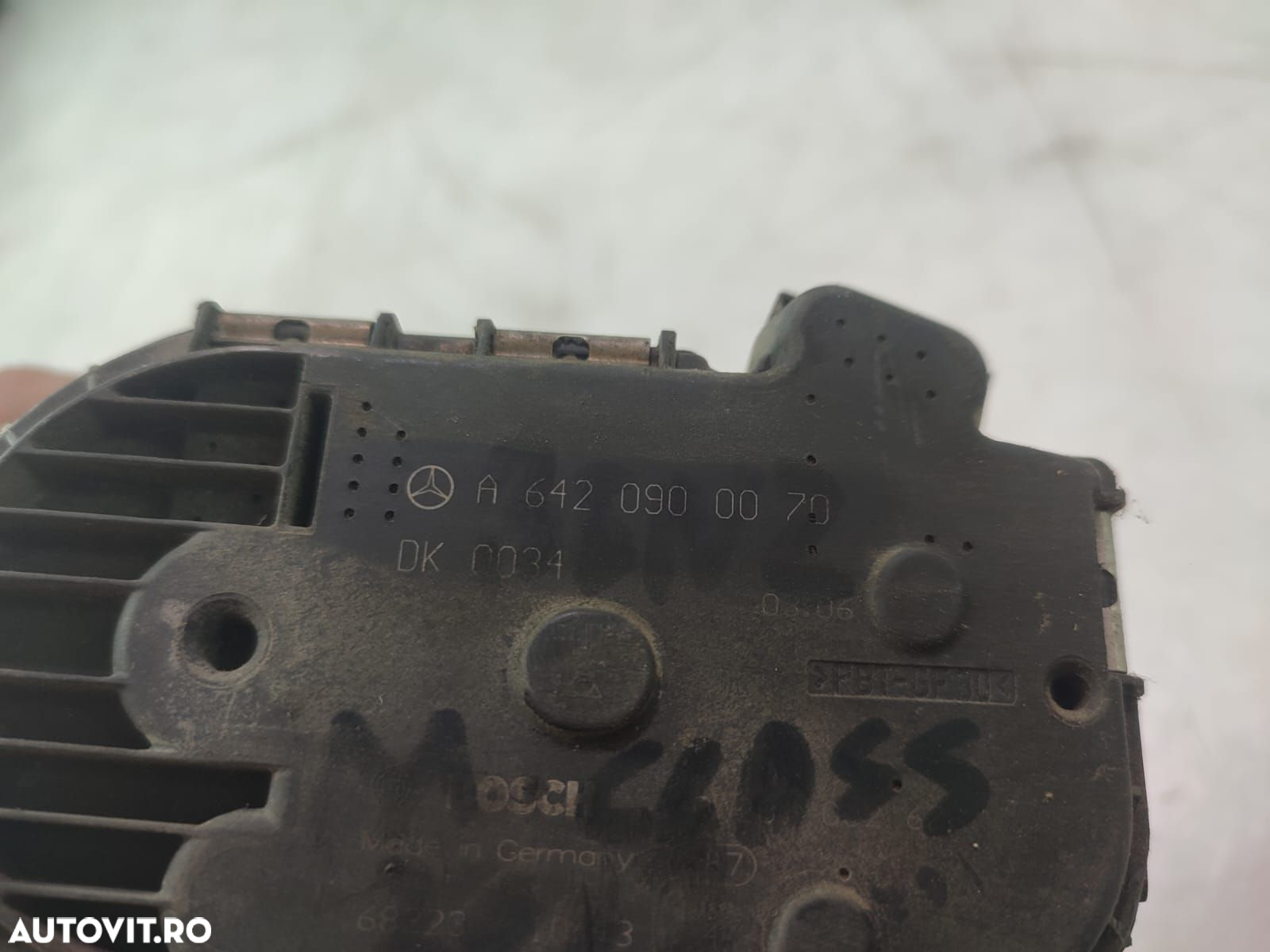 Clapeta acceleratie admisie OM 642 3.0 CDI a6420900070 Mercedes-Benz - 4