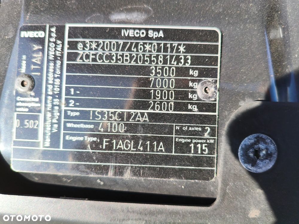Iveco Daily 35C16 KONTENER WINDA bliżniak - 8