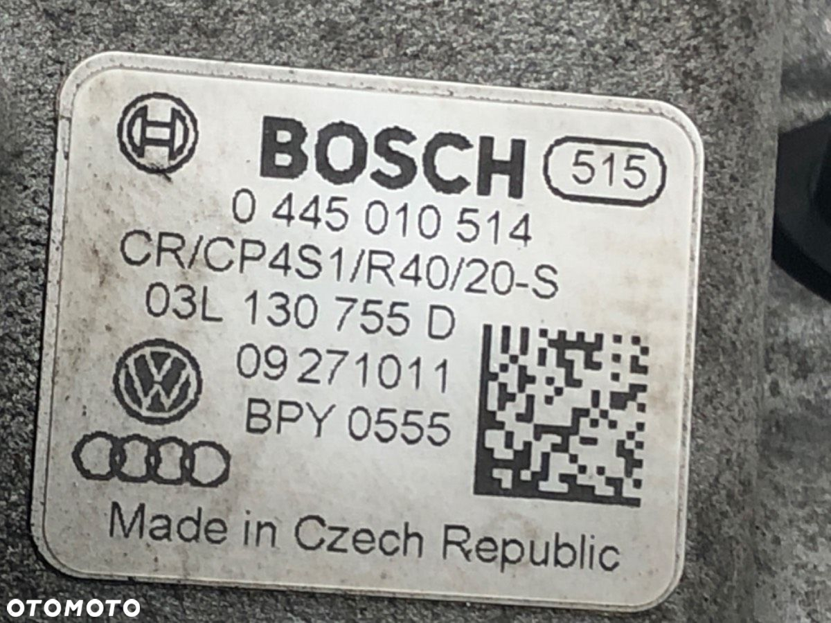POMPA WTRYSKOWA - 521.00 PLN - SKODA SUPERB II Kombi (3T5) 2009 - 2015 2.0 TDI 103 kW [140 KM] olej - 5