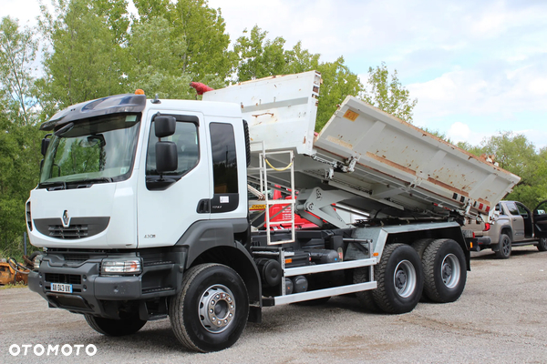 Renault Kerax 6x4 430 DXI WYWROTKA 2-str 5,20m+ BORDMATIC / HYDROBURTA ZADBANY SPROWADZONY