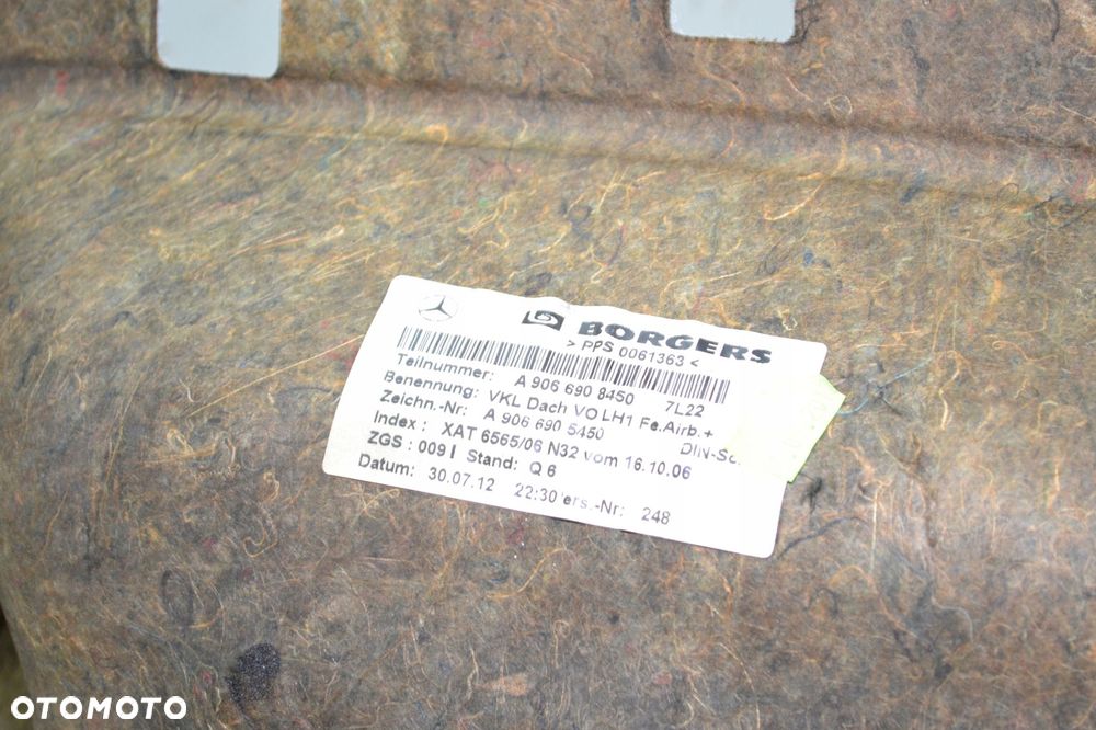 MERCEDES SPRINTER W906 906 PODSUFITKA MAX A9066908450 - 5