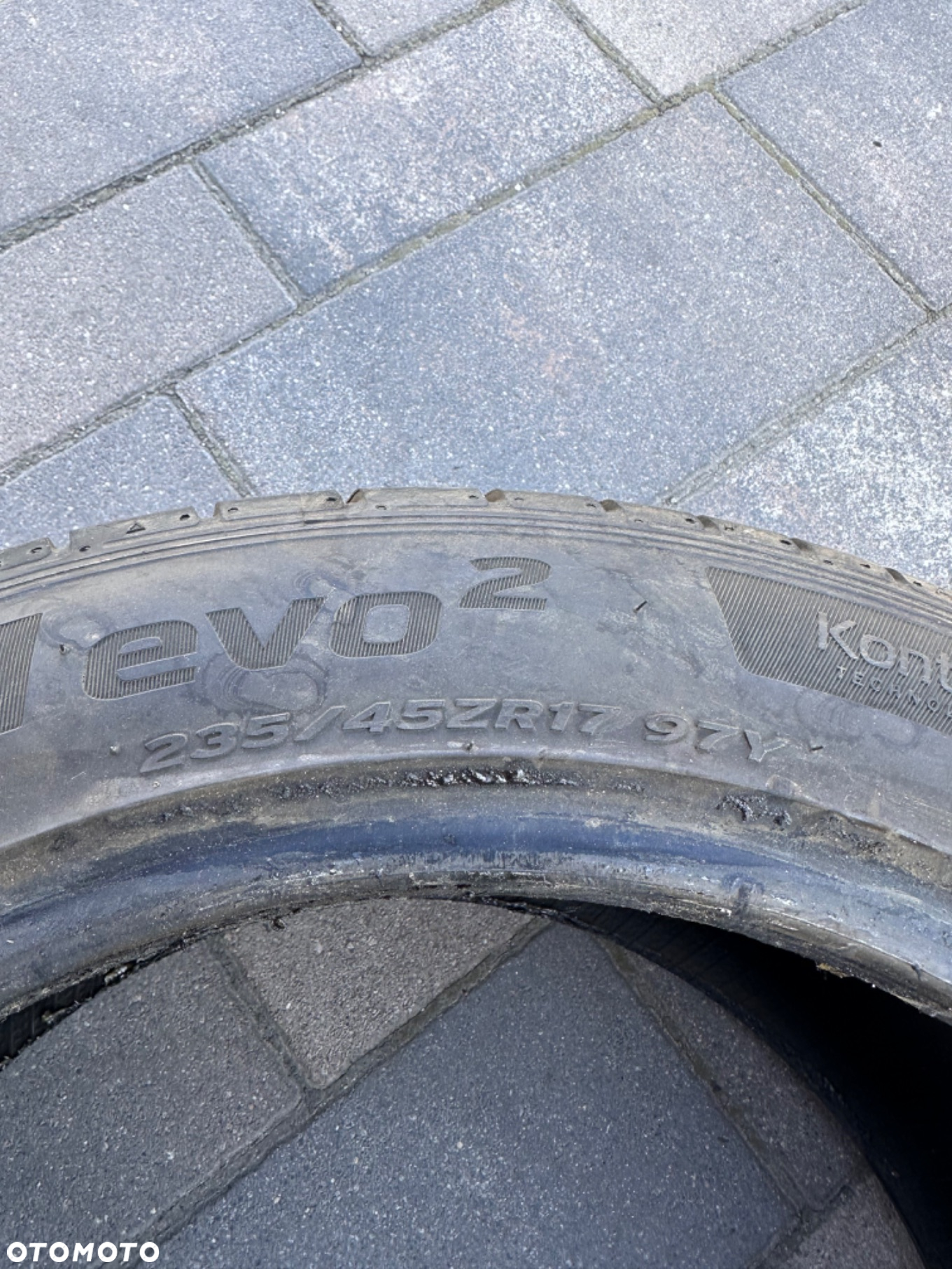 Opona Hankook Ventus S1 EVO2 235/45 R17 97Y 19r 6mm - 5