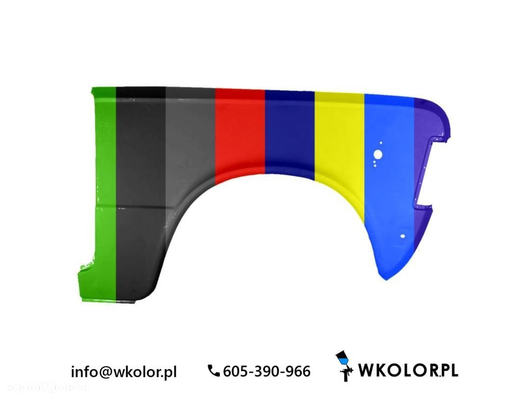 NOWY BŁOTNIK FIAT 125 1975-1989 LAKIEROWANY W KOLOR - 1