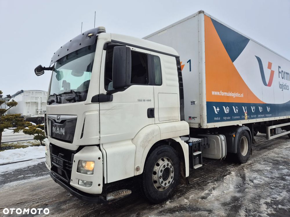 MAN TGS 460 2019 HYDRAULIKA 4X2 TYP BUDOWLANY 315/80 niska kabina POLIFT AUTOMAT STANDARD z Niemiec SUPER STAN TGX 470 460 420 430 500 510 400 360 410 18.460