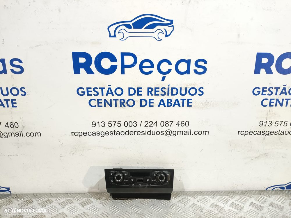 Climatronic Display Sofagem Comando AC Original Audi A5 8T Cabrio Função Aquecimento de Bancos - 5