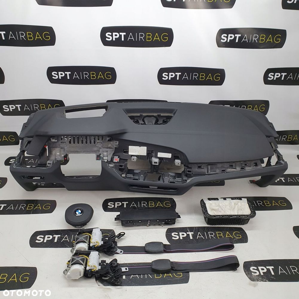 BMW X6 G06 DESKA ROZDZIELCZA KONSOLA KOKPIT PULPIT PODUSZKI AIRBAG AIR BAG PASY KIT SET - 1