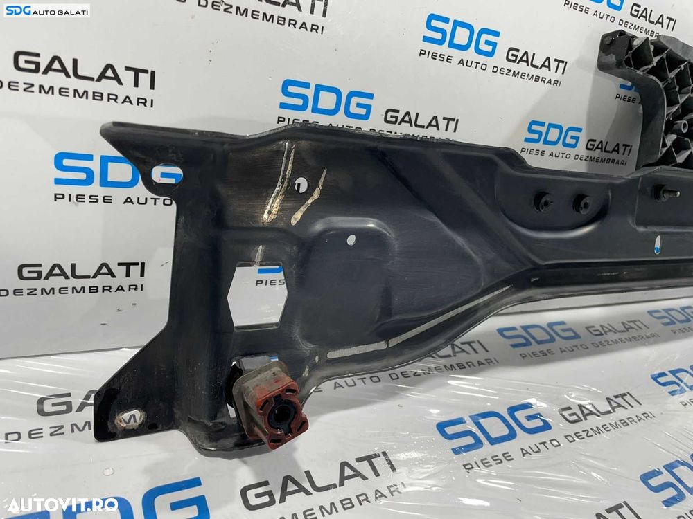 Traversa Superioara Trager Tragher Calandru Suport Incuietoare Incuietori Capota Motor Mercedes Clasa E Class W212 S212 2009 - 2016 Cod A2126200072 [L3908] - 7