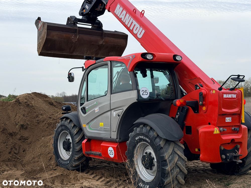 Manitou Manitou Ładowarka teleskopowa Manitou Mlt 840 137 PS łyżka widły Merlo 42.7 TF 737 130 Jcb 541-70 Bobcat TL 38.70 rolnicza budowlana KLIMA 841-145 PS+ zaczep hydr 625 630 635 733 737 741 742 841 850 961 - 26
