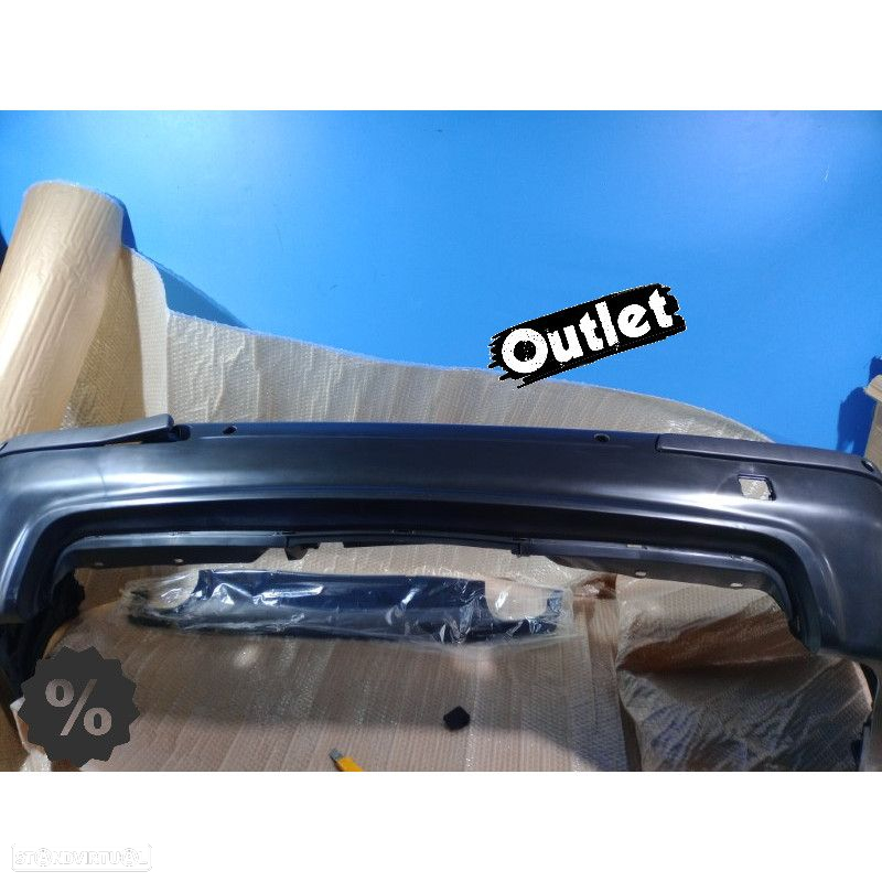 C002246C1 PARA-CHOQUES TRASEIRO BMW E39 95-03 LOOK M5 SAIDA DUPLA - 5