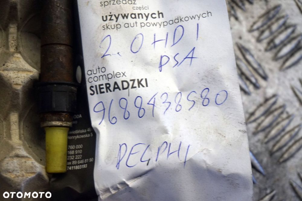 WTRYSKIWACZE WTRYSKI C5 III X7 2.0 HDI EJBR06001D 9688438580 CITROEN 2008-2017 - 4