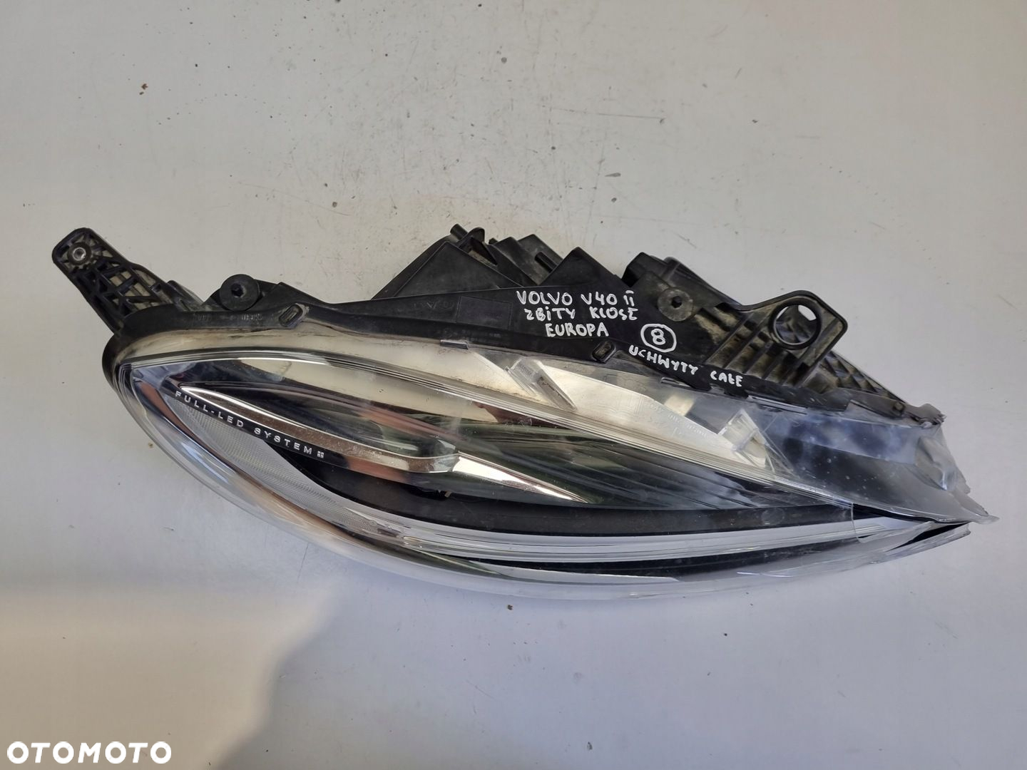 Volvo V40 II XC40 LIFT PRZEDNIA LAMPA PRAWA prawy przód LED 31420448 - 7