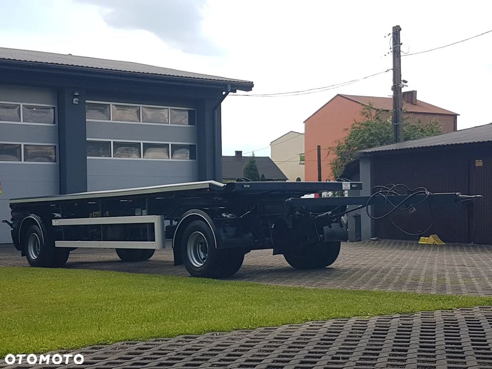 Zaslaw D-659 DO KONTENERÓW HAKOWCA POD KONTENERY 2 OSIE BLIŹNIAKI RESORY - 18