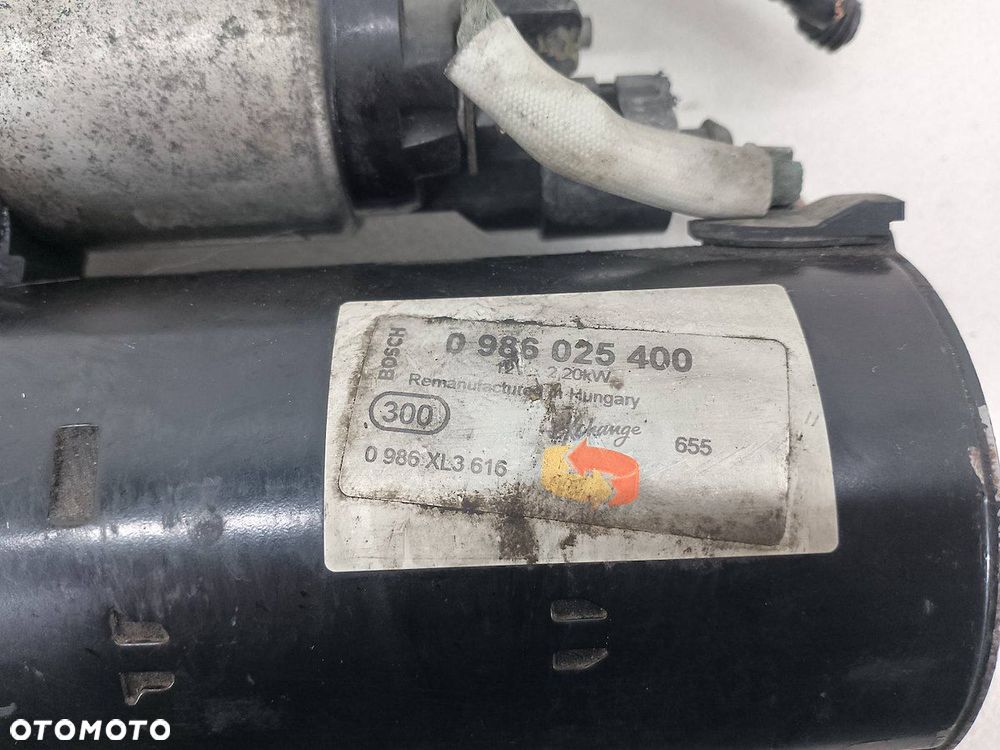 ROZRUSZNIK AUDI A5 ( 8T3 ) 0986025400 3.0 TDI - 5