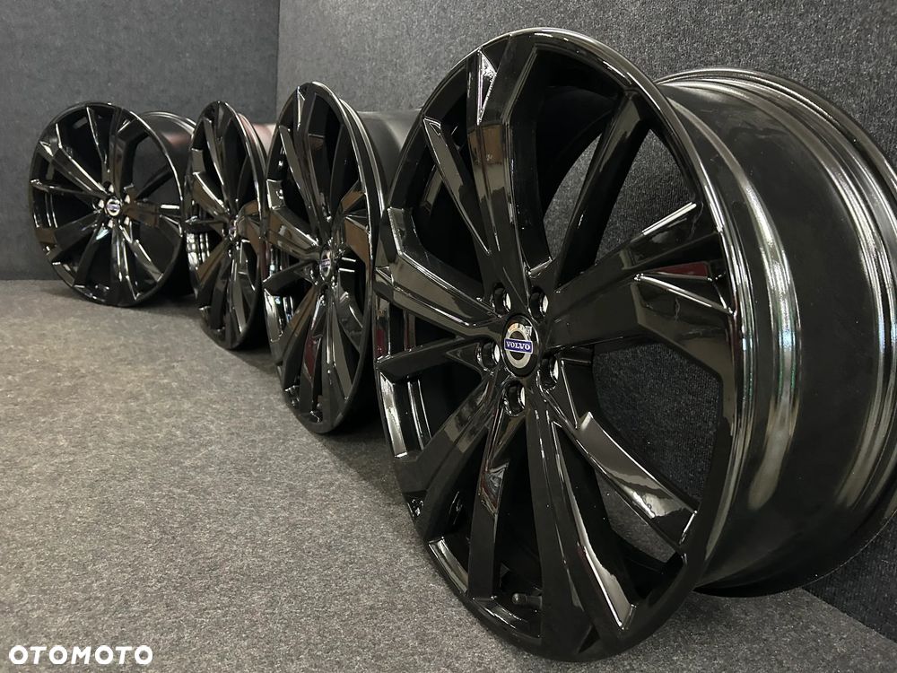 Alufelgi Volvo XC 60, XC 90 21 cali 5x108 4szt. Czrny Połysk, Ładne! - 1