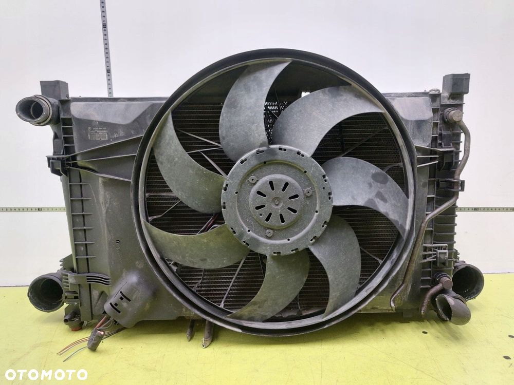 Chłodnice komplet Mercedes C-klasa W203 2000-2007 2,2 CDI A2035000503 - 6