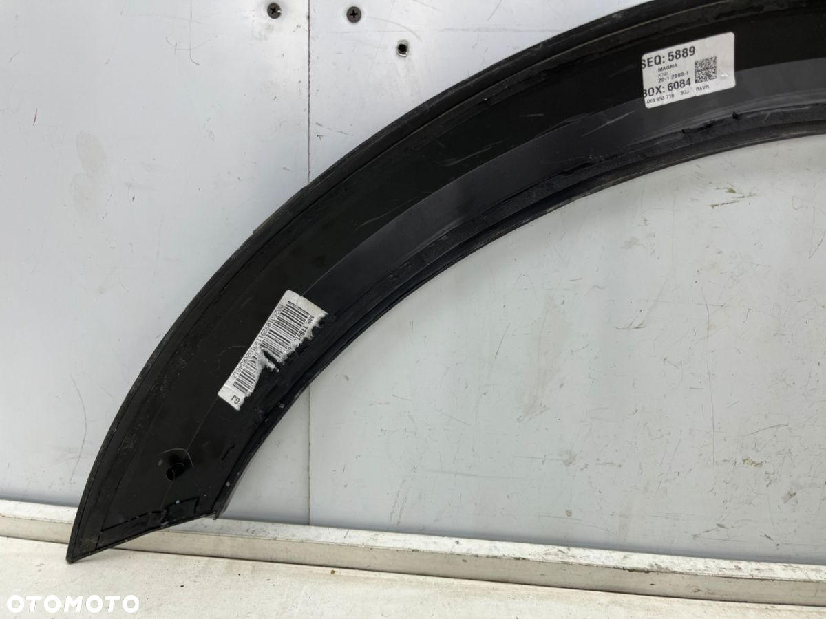 Listwa Audi A6 C8 Allroad 18r.- prawy przedni rant nadkola błotnika nakładka prawy przód 4k9853718 - 12