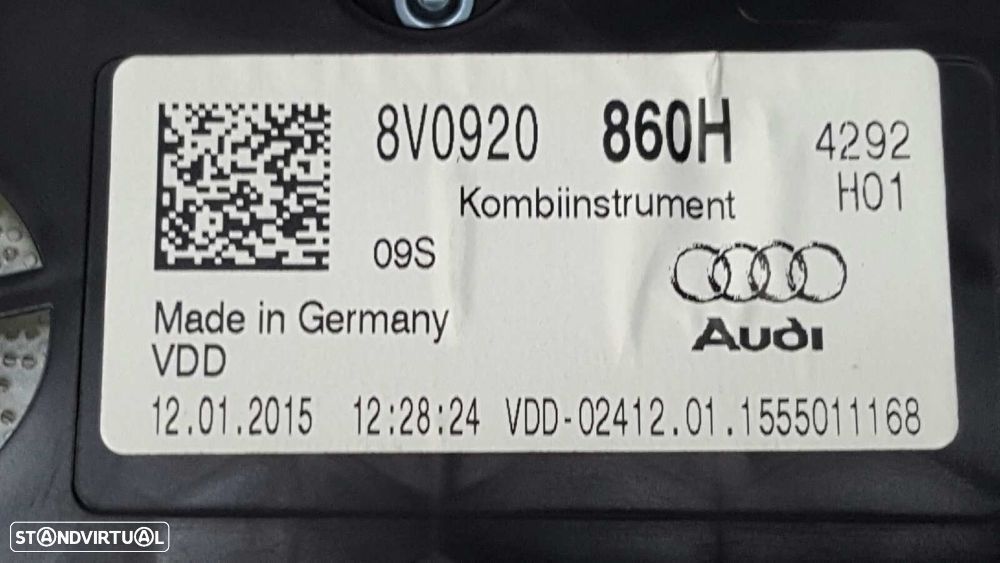 QUADRANTE AUDI A3 SPORTBACK (8VA) ATTRACTION - 2