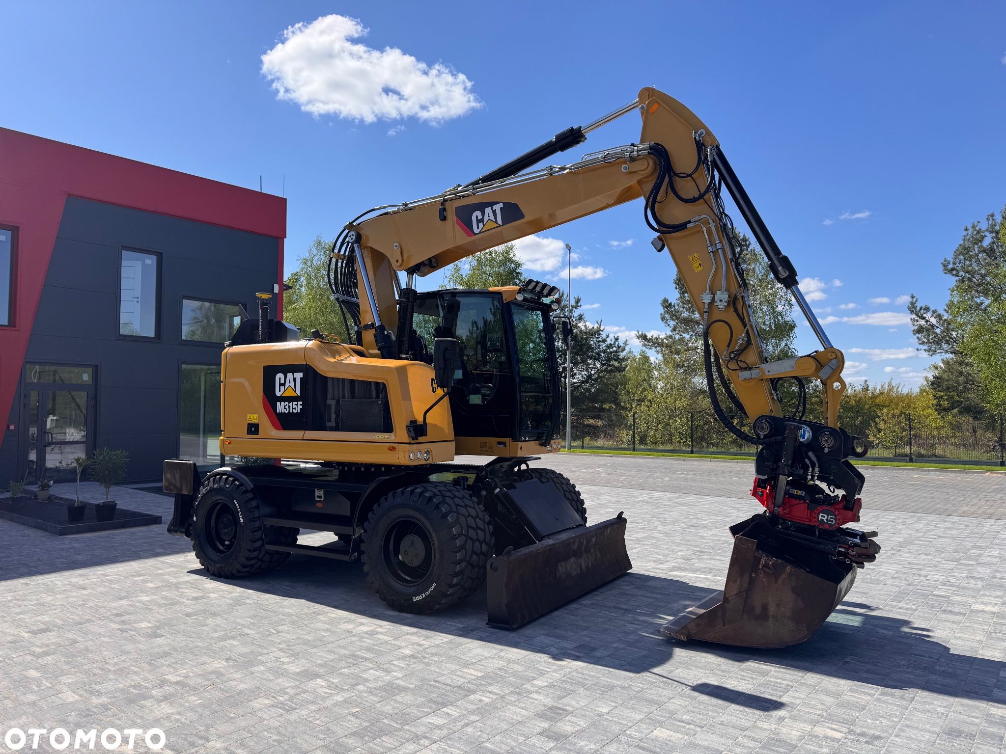 Caterpillar M315F |2018r|rototilt ze szczypcami |centralne smarowanie |w orginale|serwisowana| - 1