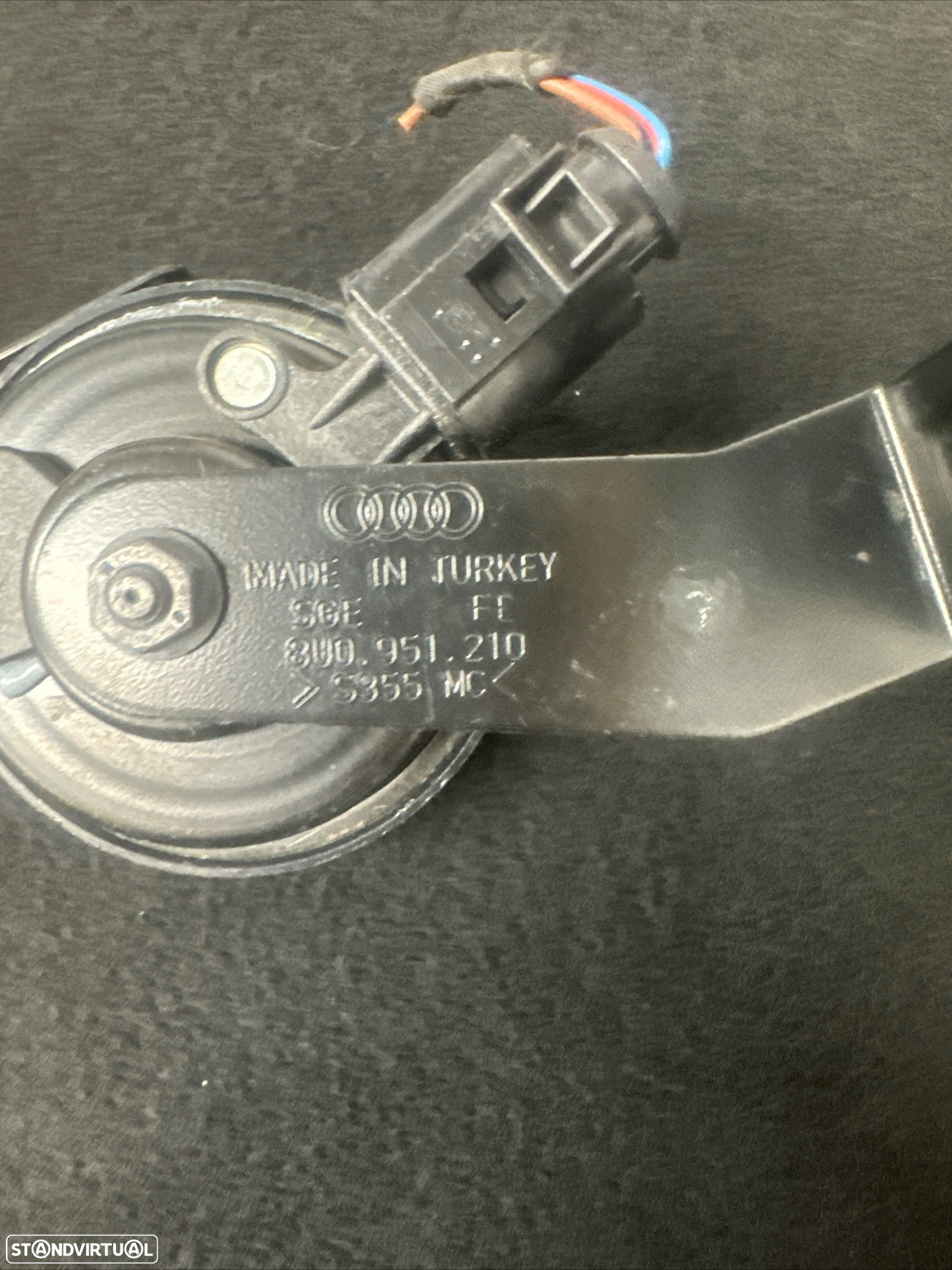 Original Audi Q3 8U modulo buzina do alarme - 6