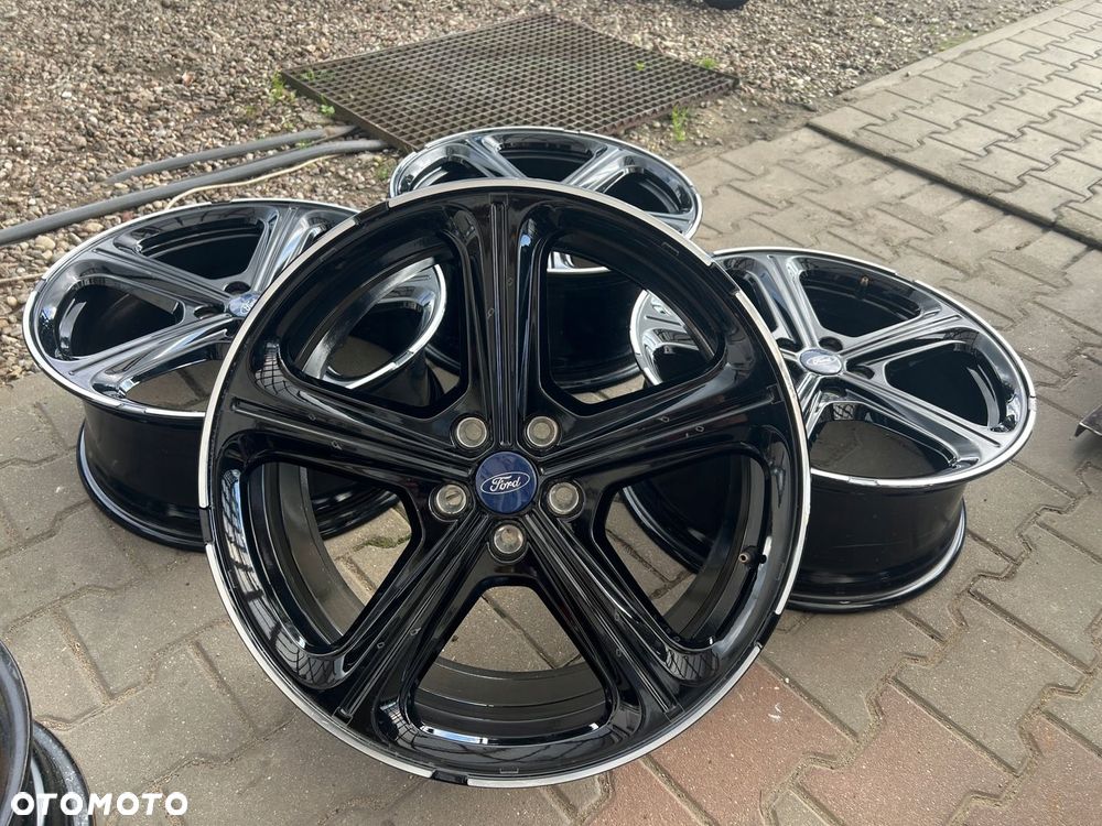 KOMPLET FELG FELGI ALU FORD VOLVO POLESTAR 19 5X108 ET50 ORYGINALNE - 1
