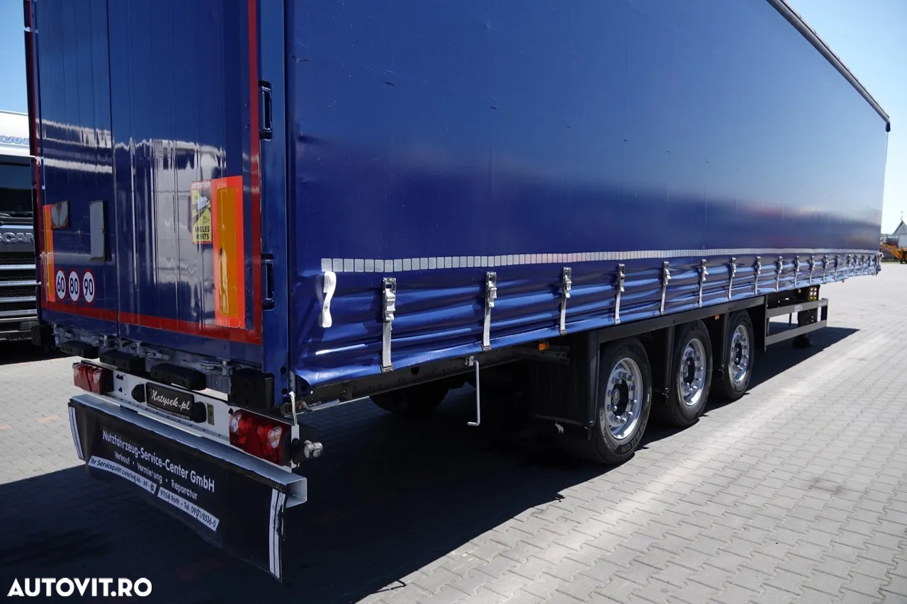 Schmitz Cargobull CORTINĂ / VARIOS / 385/55 R22.5 / ACOPERIȘ RALĂTIBIL - 13