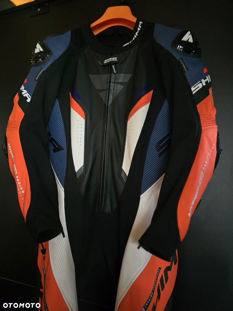 Kombinezon motocyklowy jednoczęściowy skórzany shima hyper rs rozm. 52 - 2