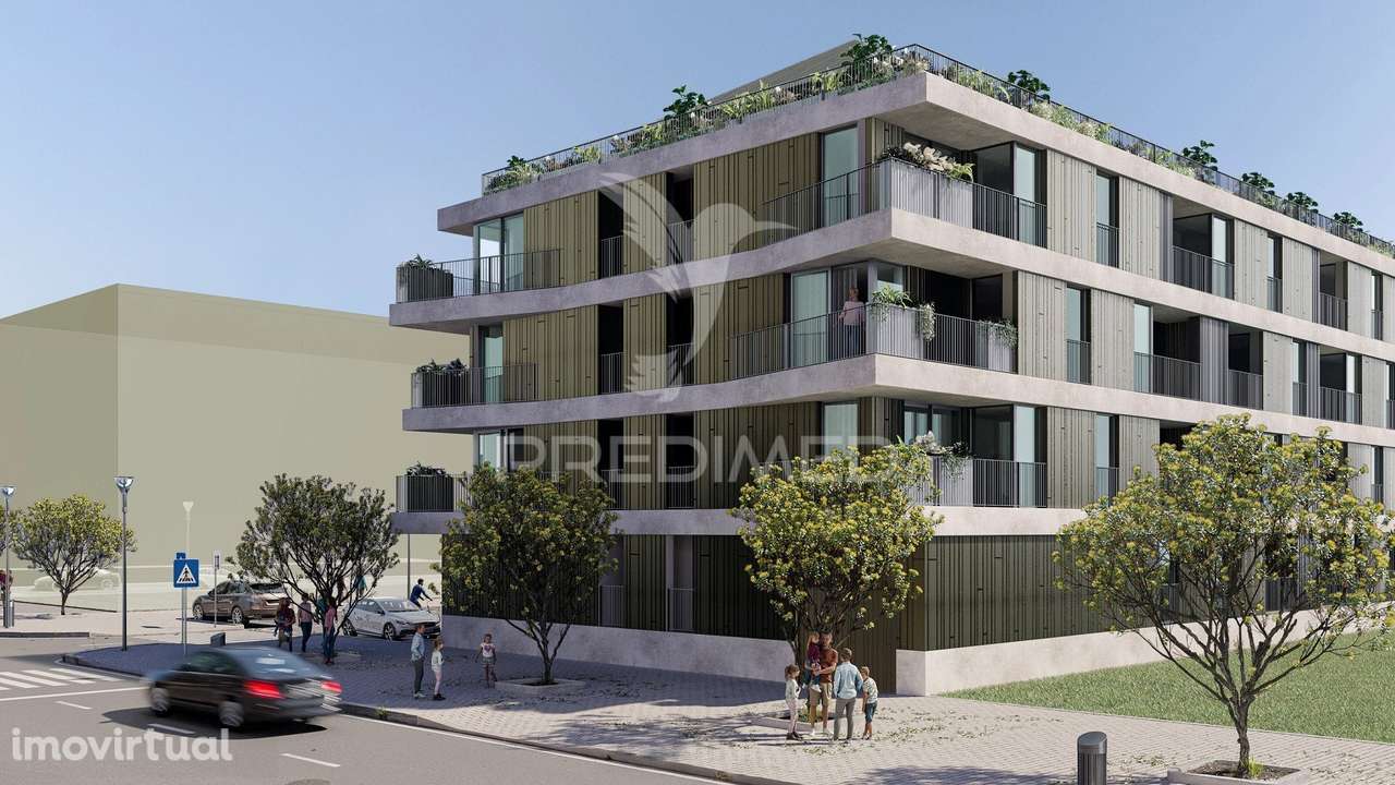 T2 Contemporâneo com Varanda: Conforto e Elegância no Terceiro Piso - Grande imagem: 2/12