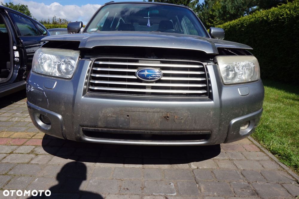 MASKA ZDERZAK BŁOTNIKI LAMPY FORESTER II SG LIFT 45A  SUBARU 2006-2008 SZARY PRZÓD KOMPLETNY - 5