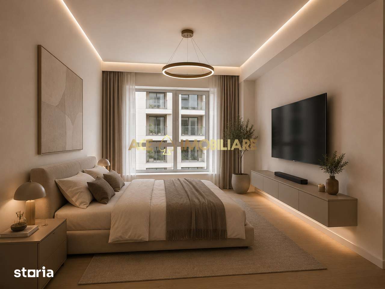 2 Camere de vanzare | Dobroesti | Bloc Nou | 0% Comision | TVA Inclus — fotografia 1