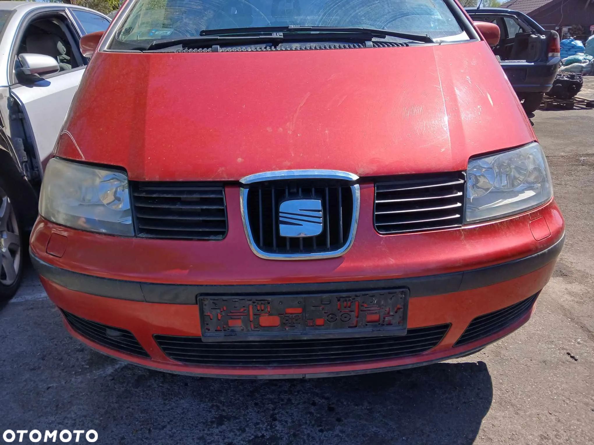 Seat Alhambra  maska, lampa przednia prawa,klapa bagażnika - 1